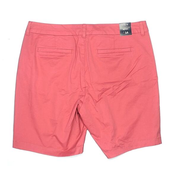 Re-Imagined by J Crew Classic Twill Chino Shorts Salmon 14 - Picture 2 of 14